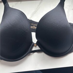Savage X Fenty Black Bra with Gold Accent